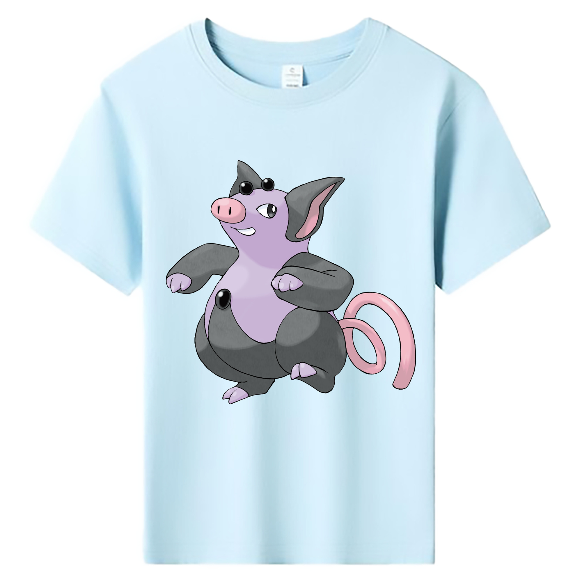 （画像用） ポケットモンスター Pokémon 綿100％キッズTシャツ（フロントプリント）